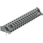 WAGO Kontakttechnik GmbH-232-246/005-000/039-000 Steckverbinderleisten und Leiterplattenbuchsen Female Connector for rail-mount Headers, angled, Locking lever, Pin spacing 5 mm, 16-pole