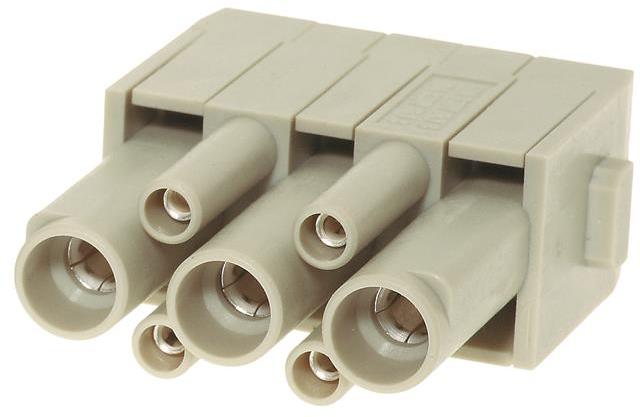 HARTING-09140073101 矩形连接器 Conn Rectangular F 3Power/4Signal POS Crimp ST Cable Mount Han-Modular®