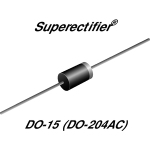 Vishay-BYV26EGP-E3/73 Rectifiers Diode Switching 1KV 1A 2-Pin DO-15 Ammo