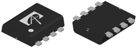 Alpha and Omega Semiconductor-AON4605 MOSFET Trans MOSFET N/P-CH 30V 4.3A/3.4A 8-Pin DFN-A