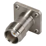 Conn TNC 0Hz to 11GHz 50Ohm Solder Cup ST Panel Mount F Gold Over Nickel Individual