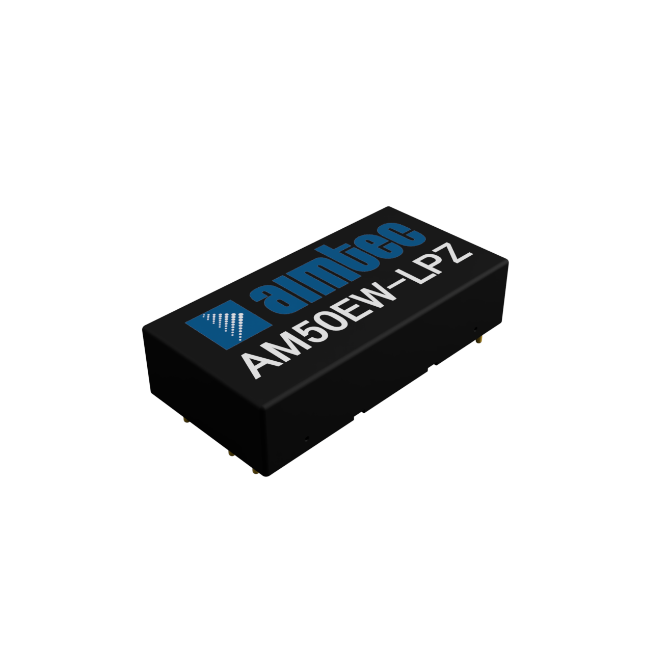 Aimtec-AM50EW-4805SLPZ Convertidor de CC a CC y módulo del regulador de conmutación Module DC-DC 48VIN 1-OUT 5V 10A 50W 6-Pin