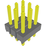 Conn Unshrouded Header HDR 9 POS 2.54mm Solder ST Top Entry Thru-Hole Bulk