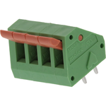 Conn Spring Terminal Block 4 POS 5.08mm Solder Thru-Hole 18A/Contact Eurostyle™