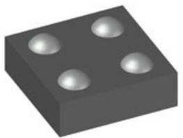 onsemi-N24C008-1ACBTBG EEPROM EEPROM Serial-I2C 8K-bit 1K x 8 1.8V T/R