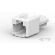 TE Connectivity-174195-1 Carcaza de cables discretos de conector Conn Housing RCP 1 POS Crimp ST Cable Mount Natural Bag