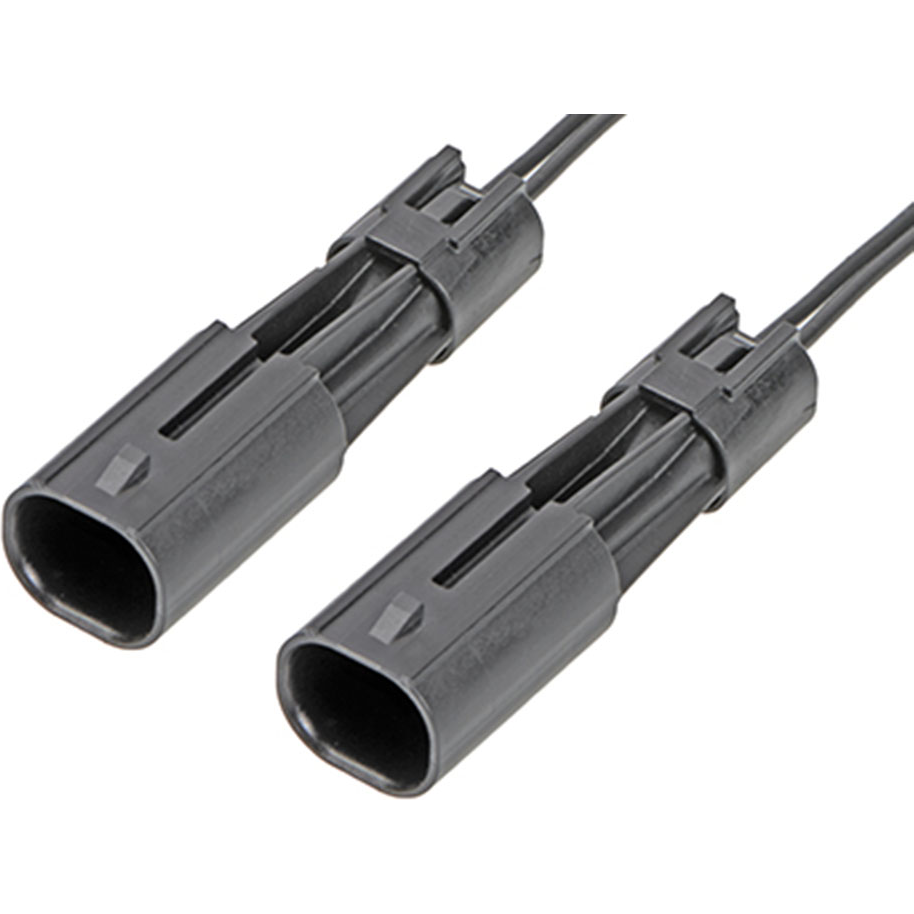 Molex-451460203 Cable Assembly AC Power Cable Assembly 0.3m Squba to Squba 2 to 2 POS M-M Crimp-Crimp 22AWG