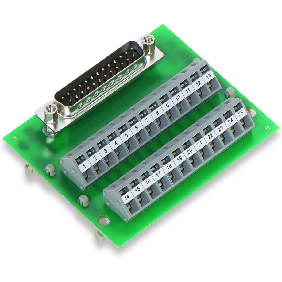 WAGO-289-446 Schnittstellenmodule Interface Module, with Solder Pin, Male Connector, 15 Pole