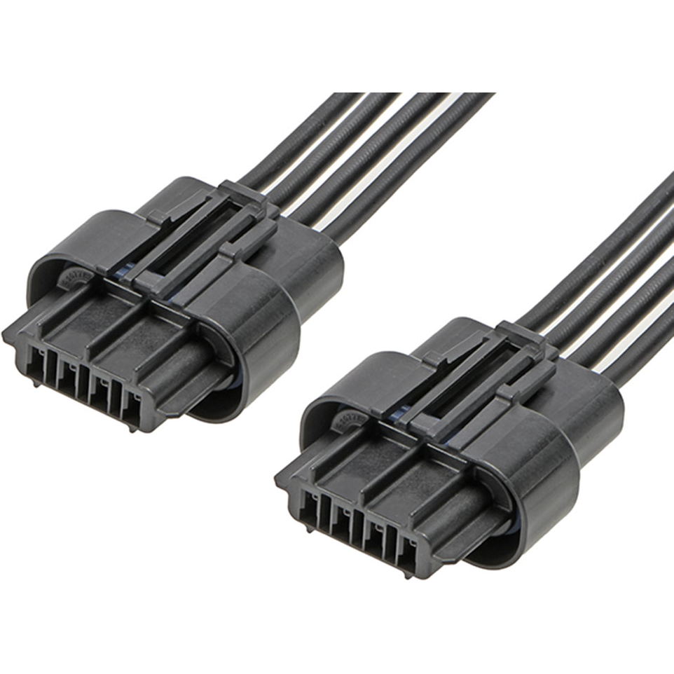 Molex-2166201041 Andere Kabelbaugruppen Cable Assembly UL 11028 0.15m 16AWG Wire to Board to Wire to Board 4 to 4 POS F-F Crimp-Crimp Bag