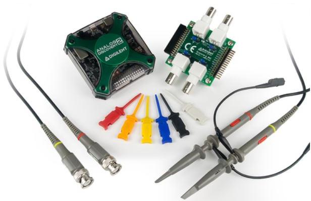 Digilent-240-123 Kits et outils de développement Analog Discovery 2 Pro Kit