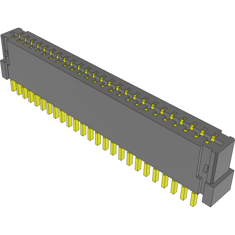 Samtec-FC1-25-L2-T FFC-FPC 连接器 Conn FFC/FPC Connector SKT 25 POS 1mm Solder RA SMD Tube