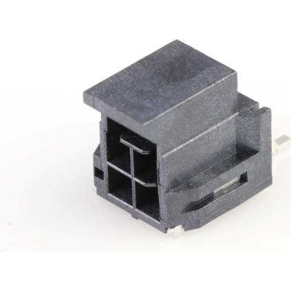 Molex-1054051304 Cabezales del conector y receptáculos PCB Conn Wire to Board HDR 4 POS 2.5mm Solder RA Side Entry SMD T/R