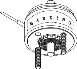 Delta Electronics-DSRS-0640-18-45D Solenoids Solenoid Rotary Intermittent 18VDC