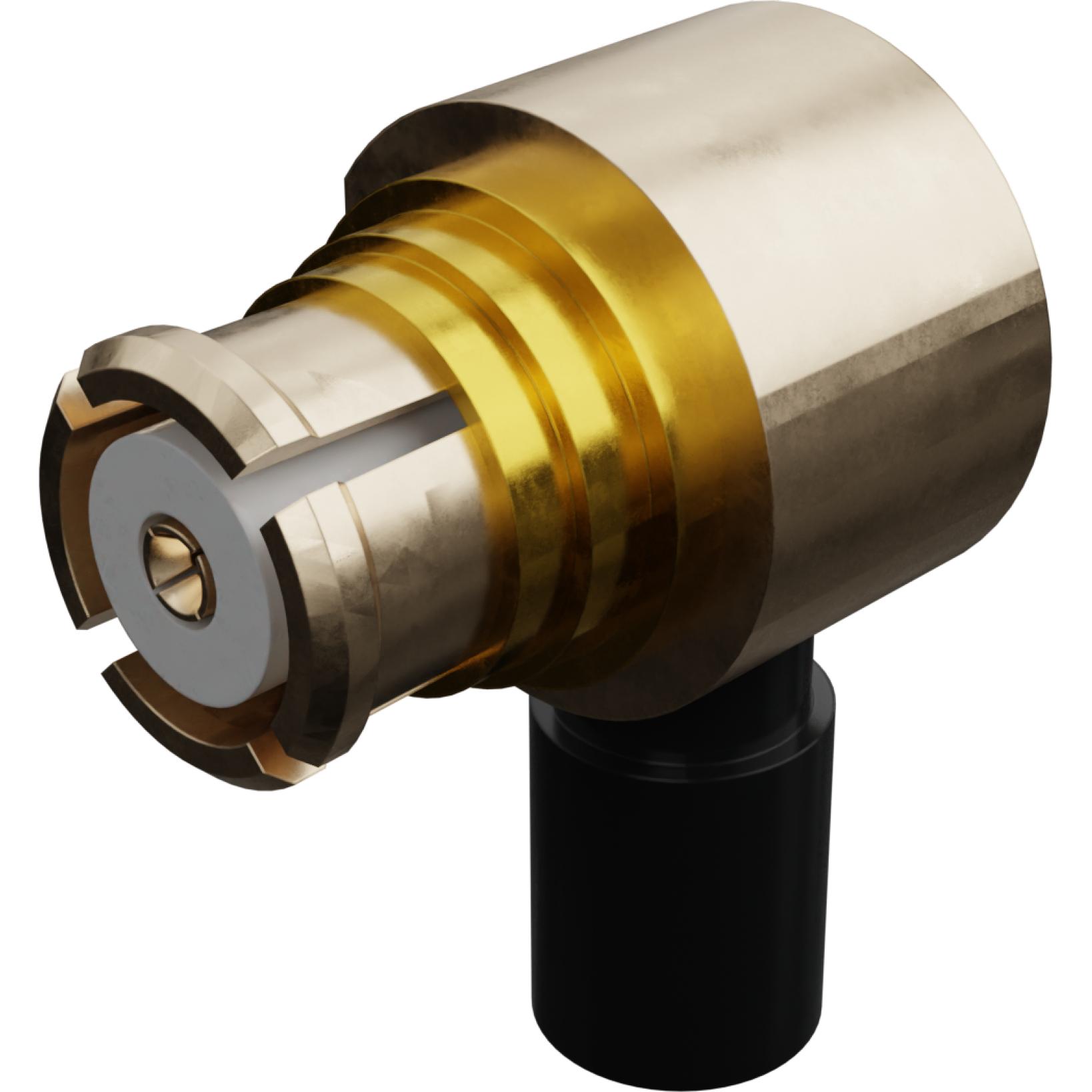 Molex-73415-3031 射频连接器 Conn SMP 0Hz to 26.5GHz 50Ohm Crimp RA Cable Mount RCP Gold Bag