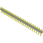 Conn Unshrouded Header HDR 26 POS 2.54mm Solder ST Top Entry Thru-Hole Bulk