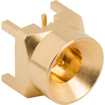 Conn SMP 0Hz to 20GHz 50Ohm Solder ST SMD RCP Gold Tray