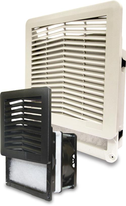 Altech Corporation-AEG-4000B Thermal Management Accessories Thrml Mgmt Access Exhaust Grille Black