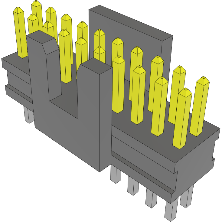 Samtec Hdr FTSH-110-01-S-D-K by Samtec | Connector Headers and PCB Receptacles ...