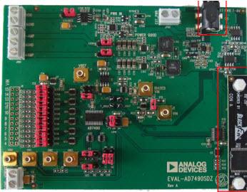Analog Devices-EVAL-AD7490SDZ Datenkonvertierung, Entwicklungsplatinen und -kits AD7490 ADC Evaluation Board 1MSPS