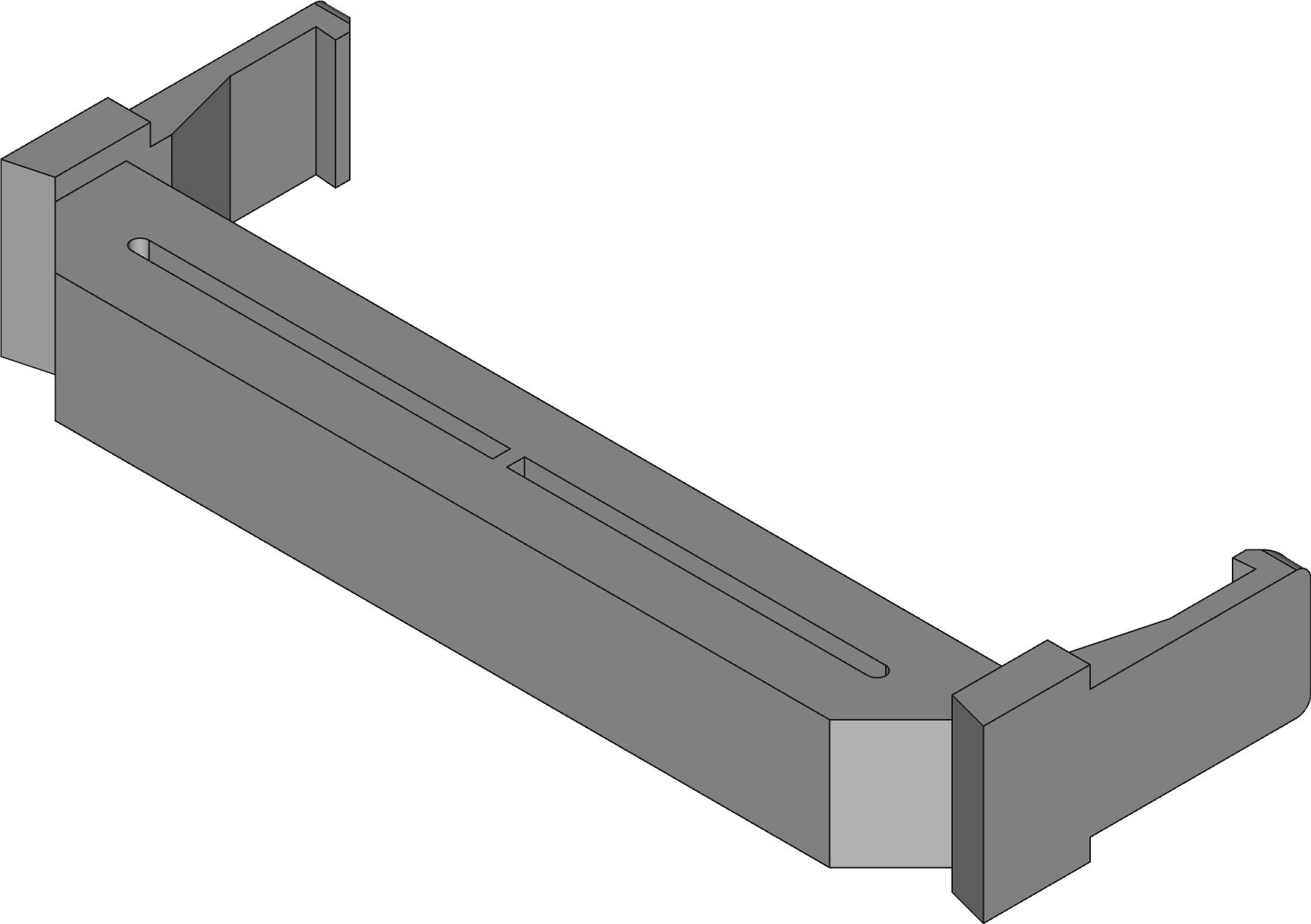 3M-3448-89124 Steckverbinderzubehör Connector Accessories Strain Relief Straight Polyester Gray Loose