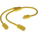 Cable Assembly 12/3 SOOW 0.91m (2Power/1Ground) POS Power to 2((2Power/1Ground) POS Power) M-F Super-Safeway