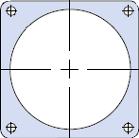 Glenair-M85049/130-11C Steckverbinderzubehör Connector Accessories Gasket Straight Aluminum