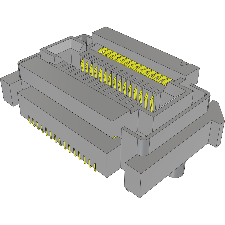 Samtec-FS5-15-04.0-L-DV-TH-FR Connector Headers and PCB Receptacles Conn High Speed Floating Contact SKT 30 POS 0.5mm Solder ST Thru-Hole T/R