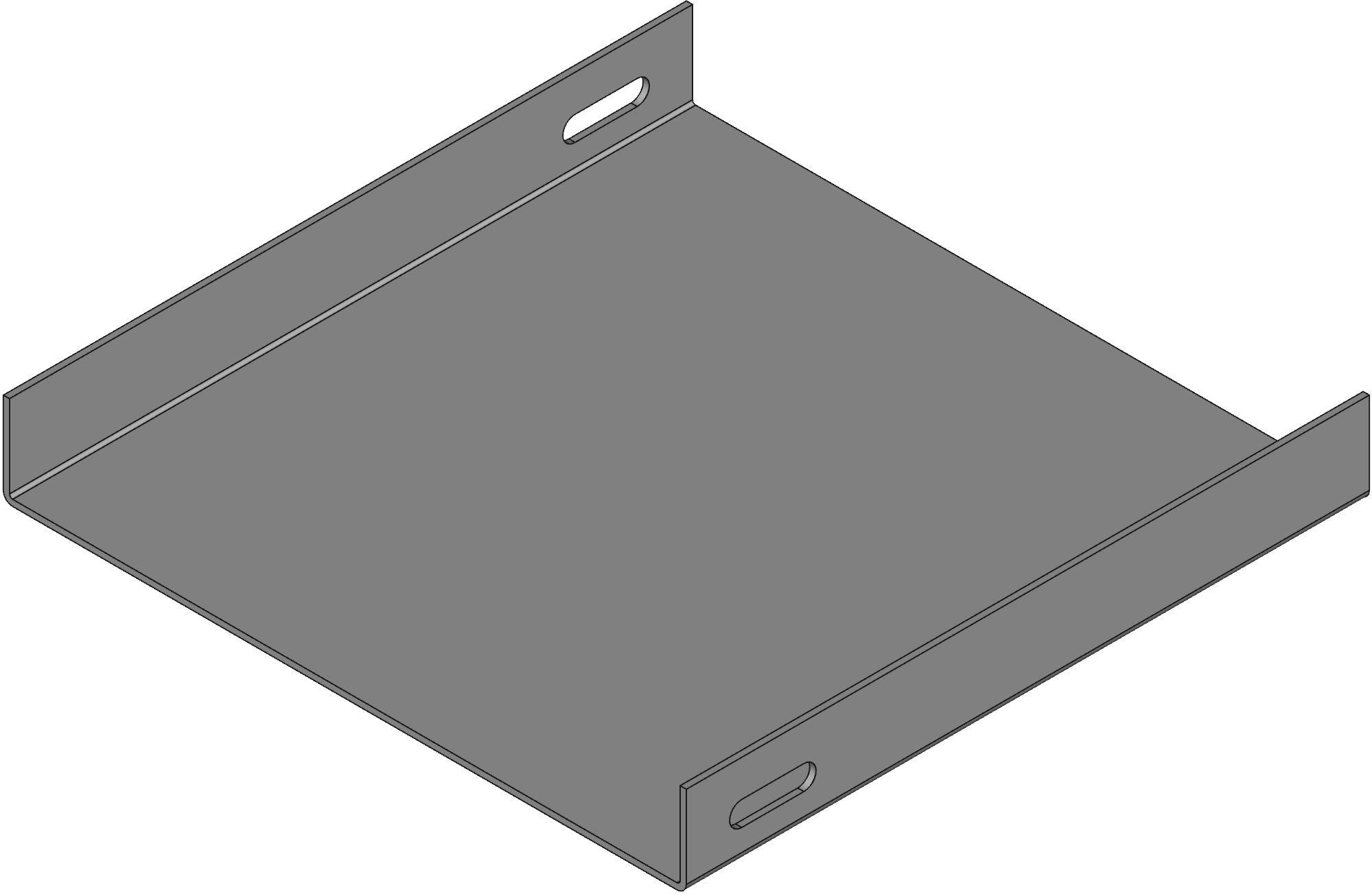 Hammond Manufacturing-CWCP8NK Verdrahtungskanäle Wire Accessories Closing Plate without Knockouts