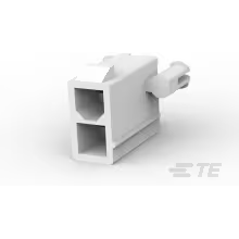 TE Connectivity-1586039-2 连接器插头及 PCB 插座 Conn Wire to Board HDR 2Power POS 4.2mm Solder ST Thru-Hole Tray