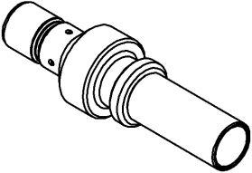 Radiall-R114238000W RF-Steckverbinder Conn SMB 0Hz to 4GHz 50Ohm Crimp ST Cable Mount F Gold Over Nickel