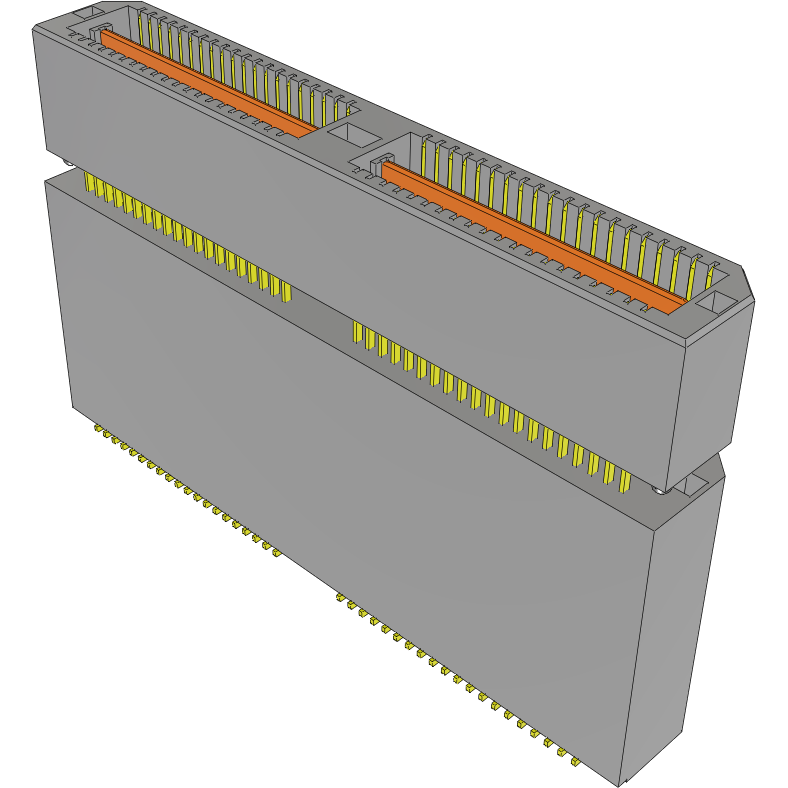 Samtec-QTE-040-07-F-D Steckverbinderleisten und Leiterplattenbuchsen Conn High Speed Micro Plane HDR 80 POS 0.8mm Solder ST Top Entry SMD Tray