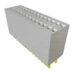 Conn Socket Strip SKT 28 POS 1.27mm Solder ST Thru-Hole Tube