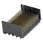 Conn Backplane HDR 180 POS 1.9mm Press Fit ST Thru-Hole Impact™ Tray
