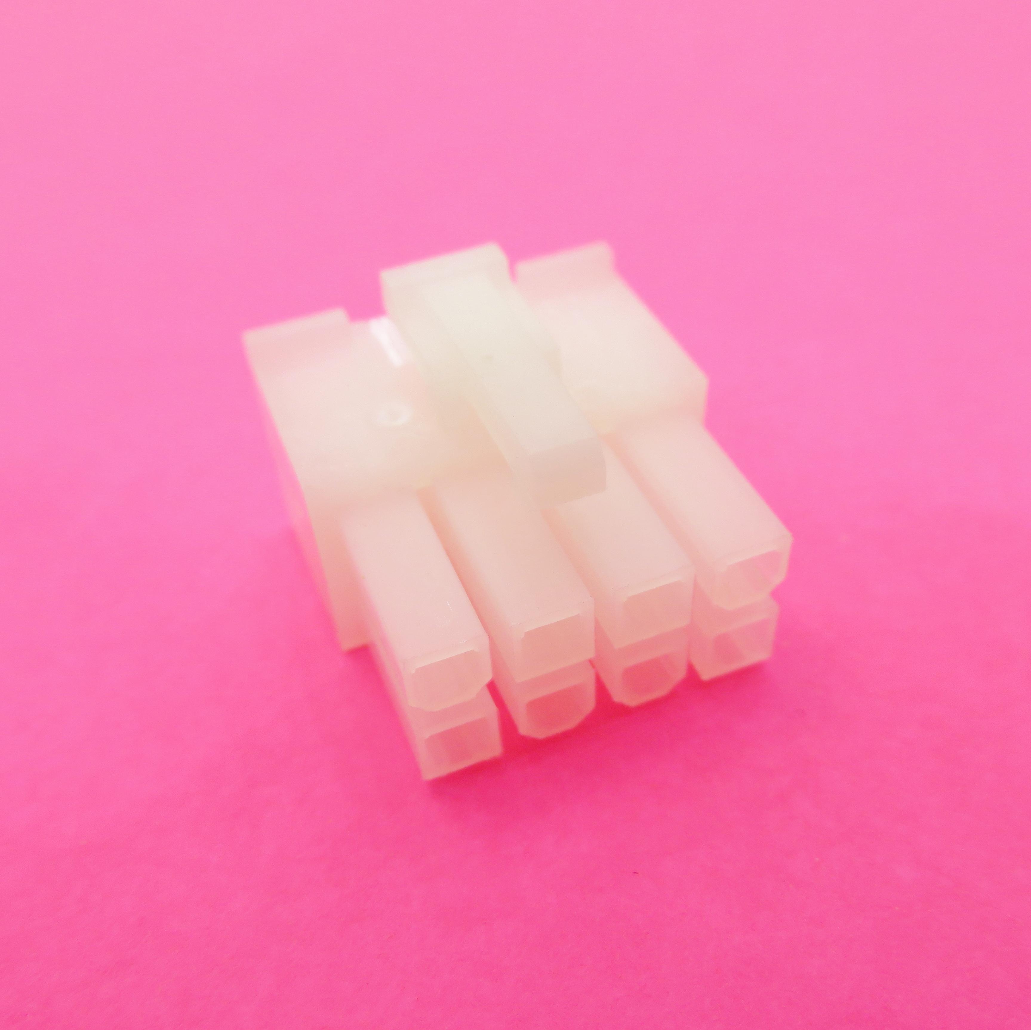 ADAM TECH-DMH-08 分立接线罩连接器 Conn Housing F 8 POS 4.2mm Crimp ST Cable Mount