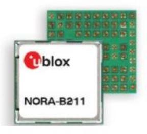 u-blox-NORA-B211-00B Combo Wireless Module BT+ZigBee Module 2405MHz to 2480MHz 76-Pin