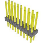 Conn Unshrouded Header HDR 18 POS 2.54mm Solder ST Top Entry Thru-Hole Bulk