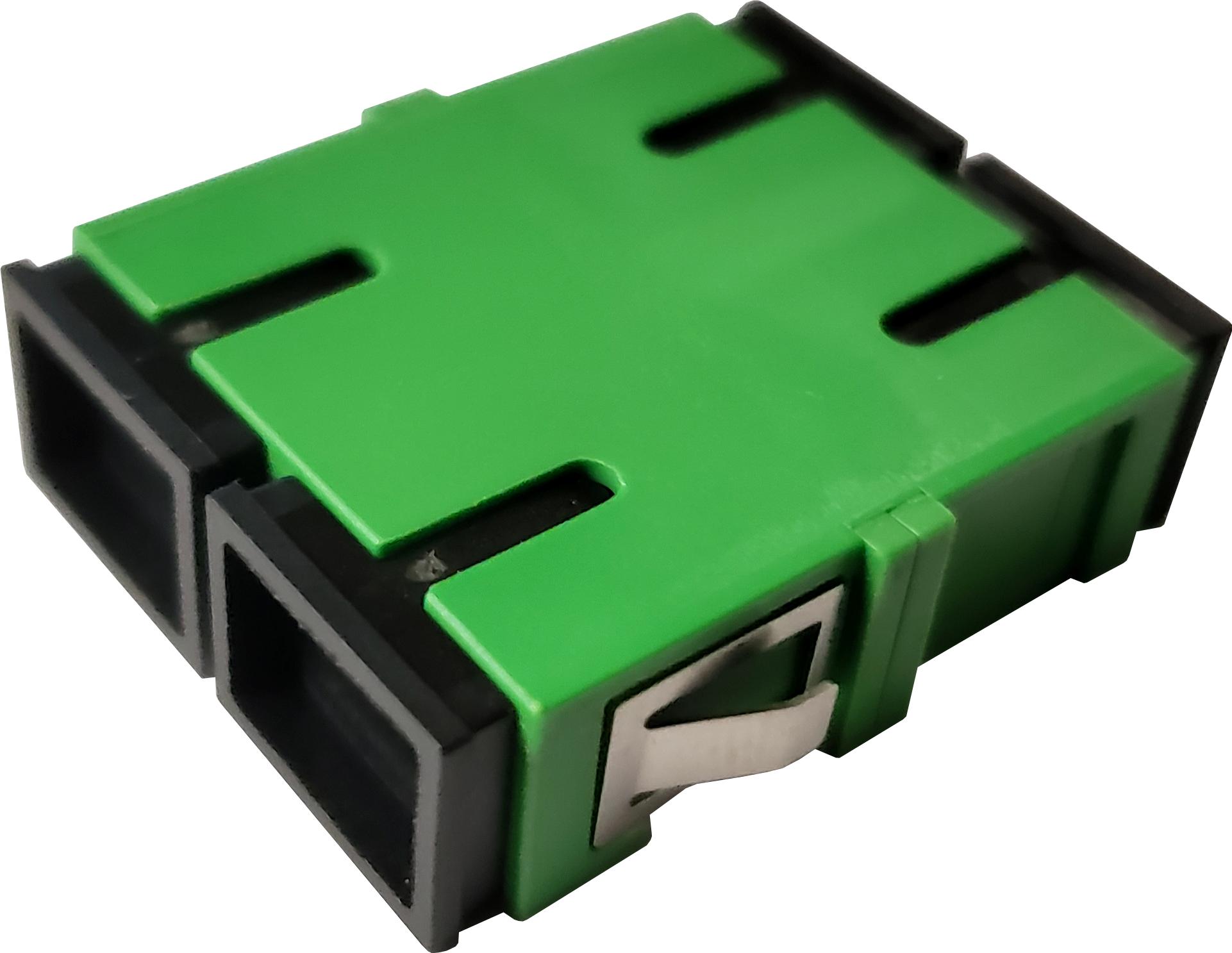 ADAM TECH-OPSA2BNNC1P1 Fibre ottiche del connettore SC Type Adapter 2 Port Short Ears Dust Cap