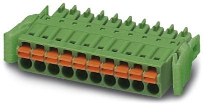 PHOENIX CONTACT-1952089 Steckverbinder, Klemmenblöcke Conn Spring Cage F 8 POS 3.5mm Push-In Spring ST Cable Mount 8A Cardboard