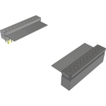 Cable Assembly 0.381m 28AWG 1.27mm 22 to 22 POS IDC Connector to IDC Connector F-M Clamshell