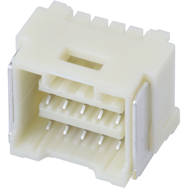 Molex-5031481090 Cabezales del conector y receptáculos PCB Conn Wire to Board RCP 10 POS 1.5mm Solder RA Side Entry SMD CLIK-Mate T/R