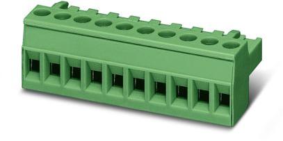 PHOENIX CONTACT-1706026 Connector Terminal Blocks Conn Terminal Block F 4 POS 5mm Screw RA Cable Mount 12A