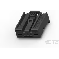 TE Connectivity-1379217-3 Connector Discrete Wire Housing Conn Housing RCP 5 POS 2.54mm ST Cable Mount Black