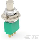 TE Connectivity-MPG106F Botón pulsador Switch Push Button SPDT Round Plunger 6A 250VAC Momentary Panel Mount Wire Lug Bulk