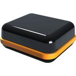 Serpac Electronic Enclosures-CX22ABKANO null Black Polycarbonate Waterproof Pocket Enclosure with Neon Orange Seal
