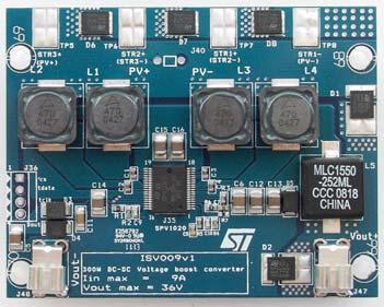 STMicroelectronics-STEVAL-ISV009V1 Energiemanagement, Entwicklungsplatinen und -kits SPV1020 DC to DC Converter and Switching Regulator Chip Demonstration Board