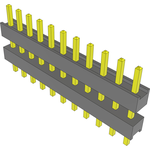 Conn Board Stacker HDR 11 POS 2.54mm Solder ST Thru-Hole Bulk