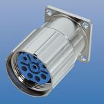 Molex-1202340001 Connector Circular Brad Connectivity M23 Power Connector, Front Panel-Mount Receptacle, Straight