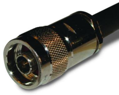 Amphenol RF-M39012010005 RF-Steckverbinder Conn Type N 50Ohm Crimp ST Cable Mount PL Gold