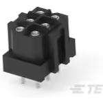 TE Connectivity-207524-4 Steckverbinder, rechteckig Conn Rectangular SKT 6 POS 5mm Solder ST Thru-Hole 6 Terminal 1 Port Box