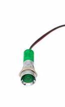 Apem Components-Q6R1BXXG24E Panel Mount Indicators LED Panel Mount Indicator Uni-Color Green 50mcd 2-Pin